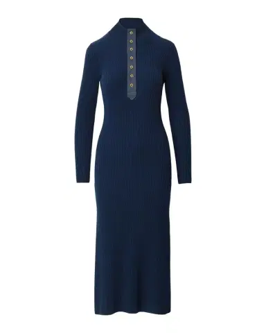 rag & bone Lucy Knit Henley Midi Dress | Thumbnail 1