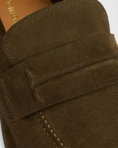 Tom Ford Men's Sean Suede Penny Loafers | Thumbnail 3