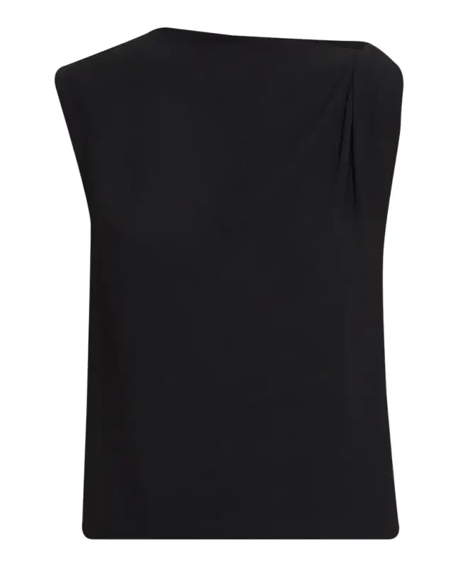 Vince Draped Shoulder Top