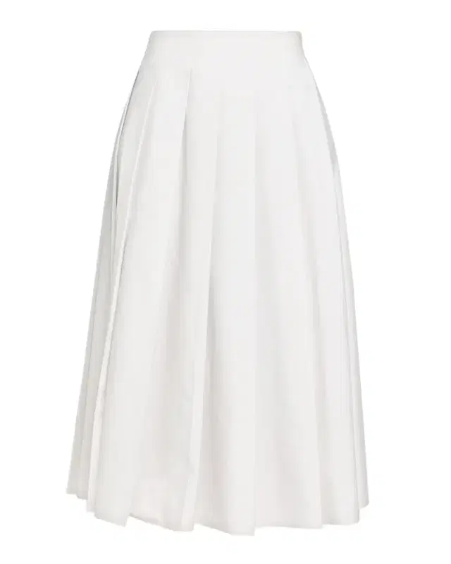 Barta Pleated Cotton Poplin Midi Skirt Barta Pleated Cotton Poplin Midi Skirt