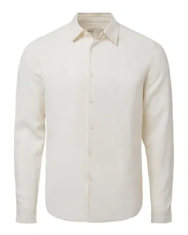 Onia Men's Linen and Viscose Button-Down Shirt | Thumbnail 1