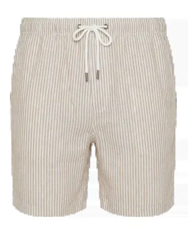 Onia Men's Pinstripe Drawstring Shorts | Thumbnail 2