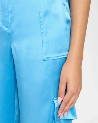 Ramy Brook Hannah Straight-Leg Satin Pants | Thumbnail 5