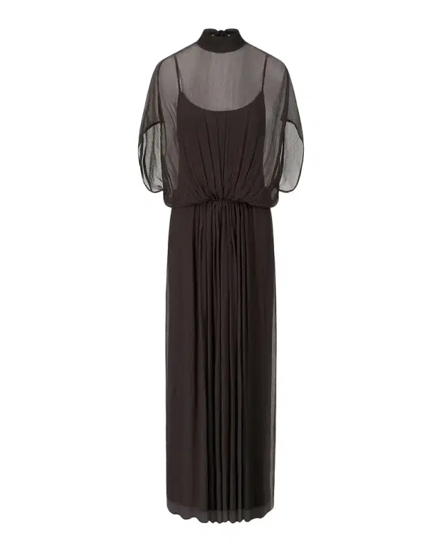 Staud Viviana Chiffon Maxi Dress