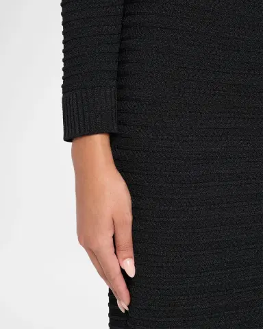 Misook Monochromatic Ottoman Knit Maxi Skirt | Thumbnail 5 Misook Monochromatic Ottoman Knit Maxi Skirt | Thumbnail 5