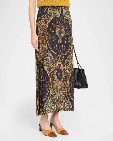 Ulla Johnson Paola Jersey Maxi Skirt | Thumbnail 4
