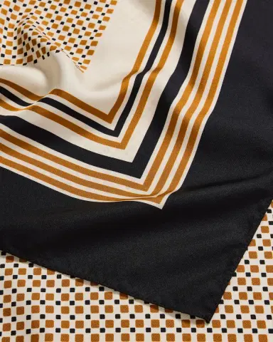 A.L.C. Albers Print Silk Scarf | Thumbnail 4