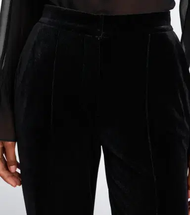 Elie Saab Velvet flared pants | Thumbnail 2