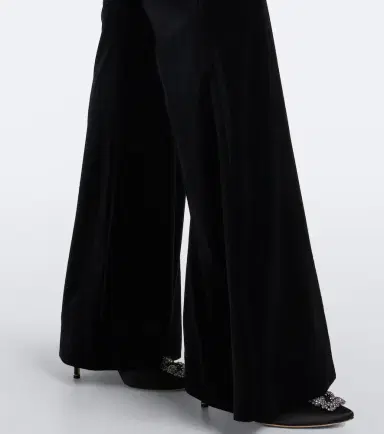 Elie Saab Velvet flared pants | Thumbnail 6