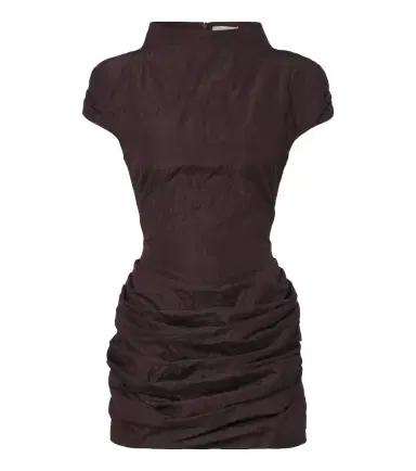Magda Butrym Draped cotton-blend minidress | Thumbnail 1