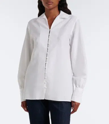 Polo Ralph Lauren Cotton and silk blouse | Thumbnail 6