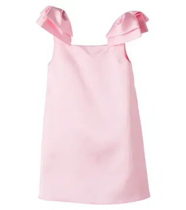 Self-Portrait Kids Bow-detail satin dress | Thumbnail 1