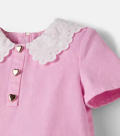 Self-Portrait Kids Denim dress | Thumbnail 2