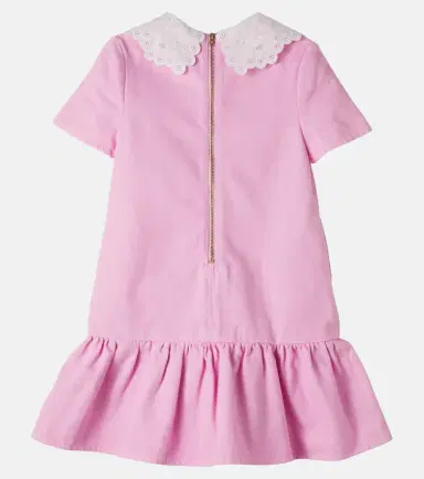 Self-Portrait Kids Denim dress | Thumbnail 3