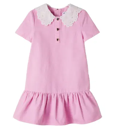 Self-Portrait Kids Denim dress | Thumbnail 1