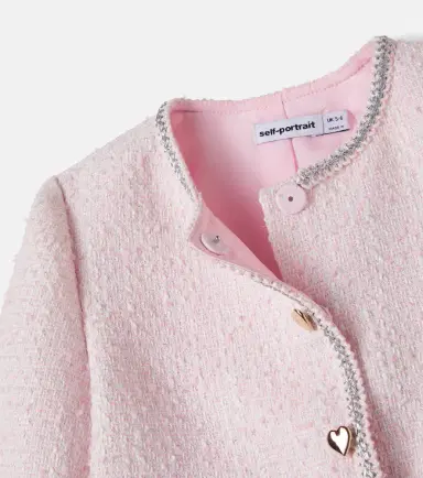 Self-Portrait Kids Tweed jacket | Thumbnail 2