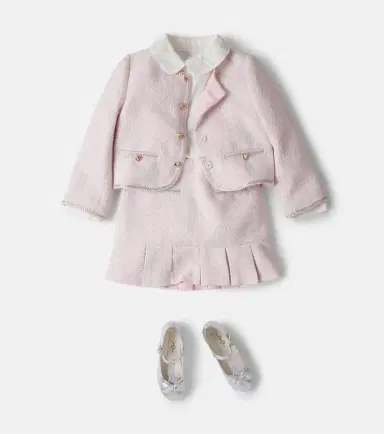 Self-Portrait Kids Tweed jacket | Thumbnail 4