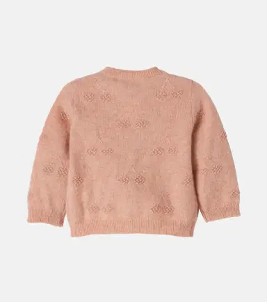 Bonpoint Baby Tibile cashmere cardigan | Thumbnail 2