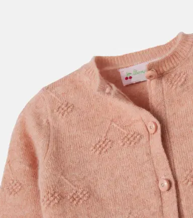 Bonpoint Baby Tibile cashmere cardigan | Thumbnail 3