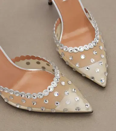 Aquazzura Tequila embellished mesh pumps | Thumbnail 2