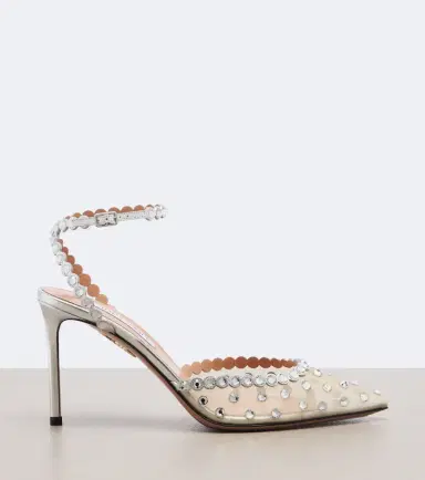 Aquazzura Tequila embellished mesh pumps | Thumbnail 3