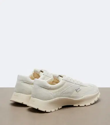 Prada Suede-trimmed sneakers | Thumbnail 3 Prada Suede-trimmed sneakers | Thumbnail 3