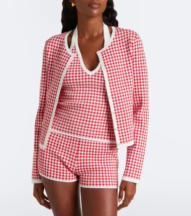 Posse Micah gingham shorts | Thumbnail 6
