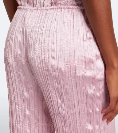 Posse Esme satin straight pants | Thumbnail 7