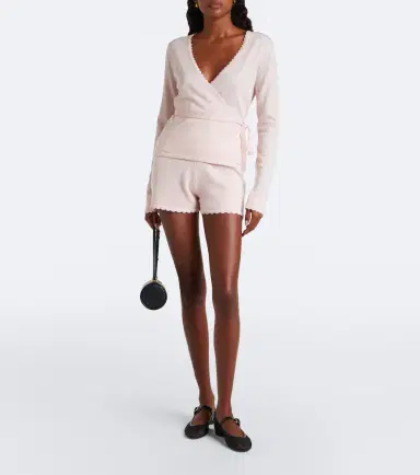 Posse Maisie wool wrap top | Thumbnail 2