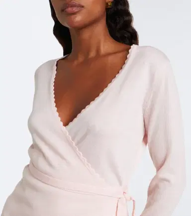 Posse Maisie wool wrap top | Thumbnail 6