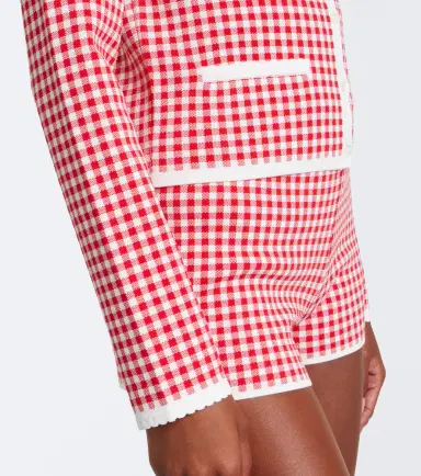 Posse Micah gingham cardigan | Thumbnail 2