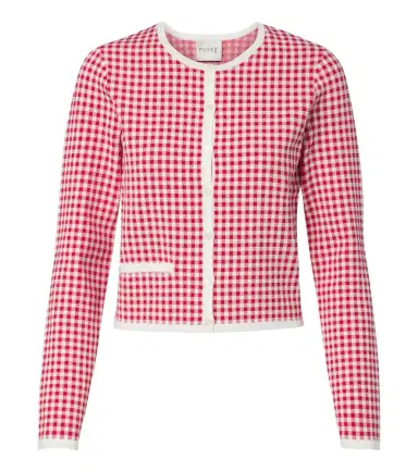 Posse Micah gingham cardigan | Thumbnail 1