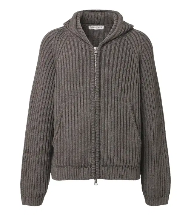 Our Legacy Level wool zip-up hoodie