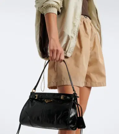Prada Bonnie Small leather shoulder bag | Thumbnail 5