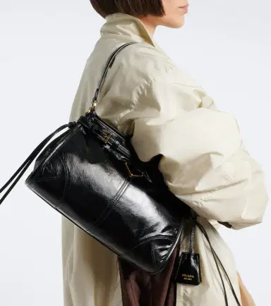 Prada Bonnie Small leather shoulder bag | Thumbnail 6