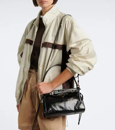 Prada Bonnie Small leather shoulder bag | Thumbnail 7