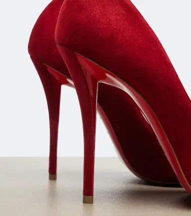 Christian Louboutin Miss Z suede pumps | Thumbnail 2