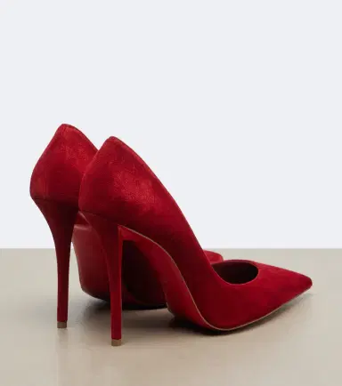 Christian Louboutin Miss Z suede pumps | Thumbnail 3