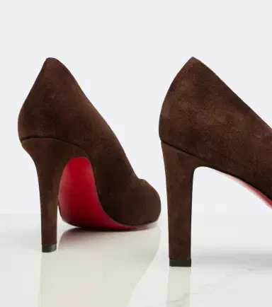 Christian Louboutin Fannylove suede pumps | Thumbnail 3