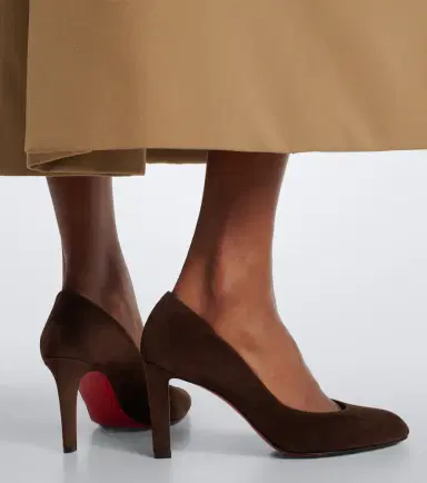 Christian Louboutin Fannylove suede pumps | Thumbnail 6