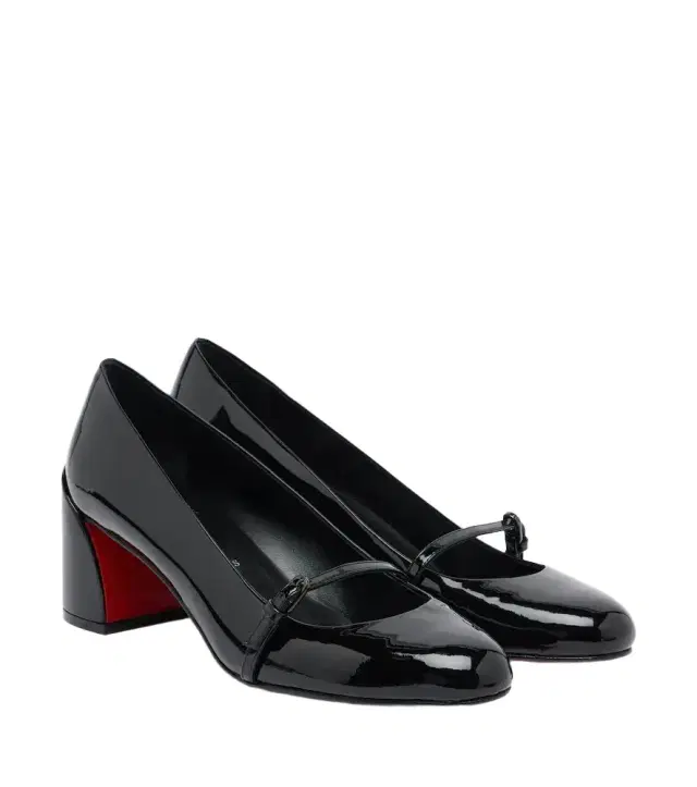 Christian Louboutin Jane Nina patent leather Mary Jane pumps