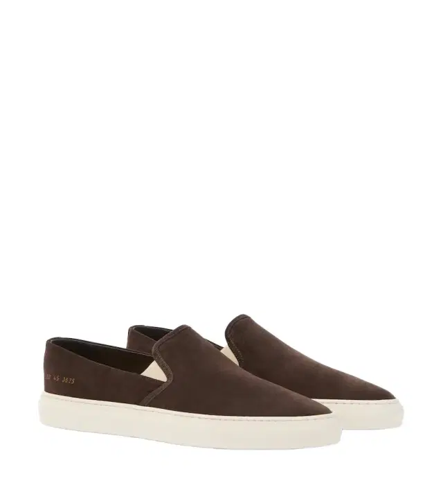 Common Projects Suede slip-on shoes
