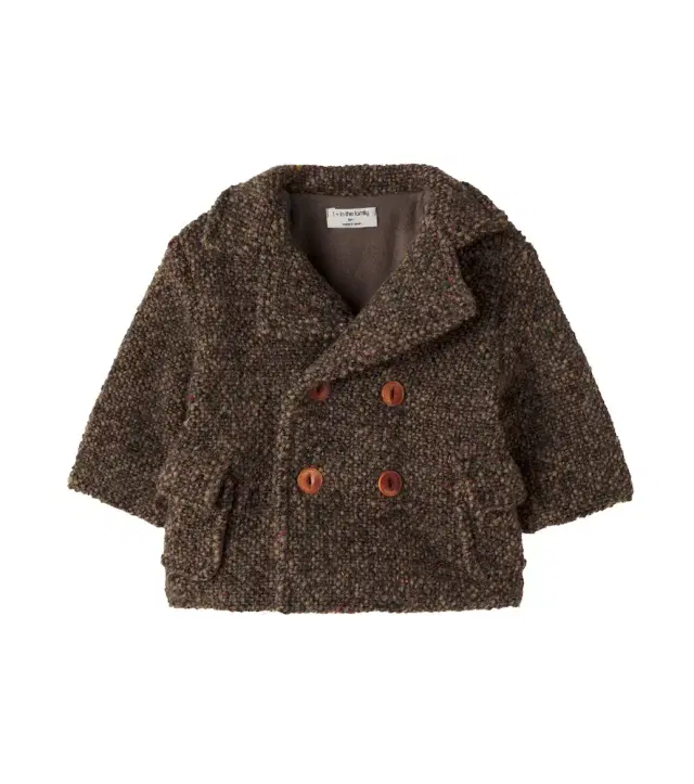 1 + in the Family Baby Viareggio wool-blend jacket