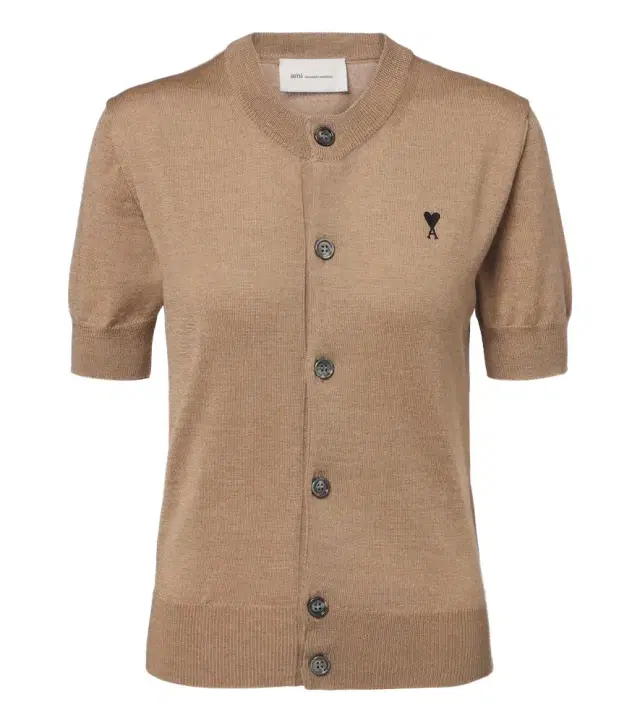 Ami Paris Ami de Coeur wool cardigan
