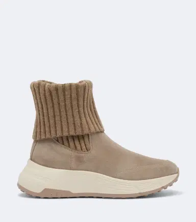 Hogan H669 knitted suede ankle boots | Thumbnail 2