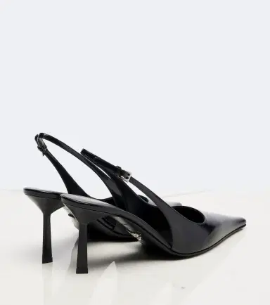 Prada Leather slingback pumps | Thumbnail 2