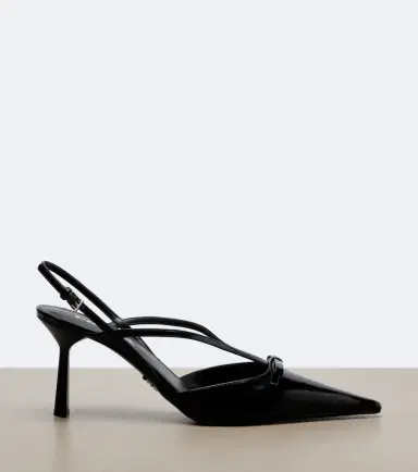 Prada Leather slingback pumps | Thumbnail 2