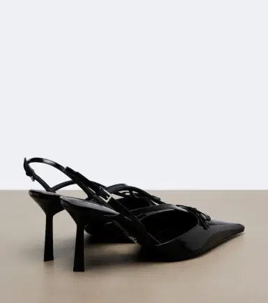 Prada Leather slingback pumps | Thumbnail 4