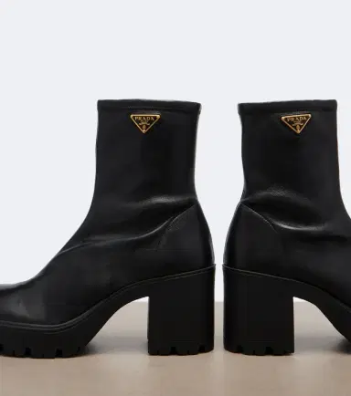 Prada Leather ankle boots | Thumbnail 3 Prada Leather ankle boots | Thumbnail 3