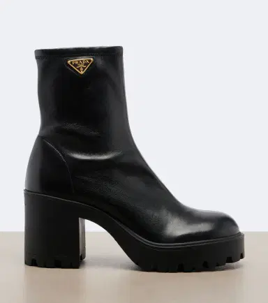 Prada Leather ankle boots | Thumbnail 4 Prada Leather ankle boots | Thumbnail 4